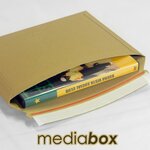 Lot de 5 enveloppes carton media-box compatible lettre suivie / lettre max la poste