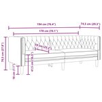 vidaXL Ensemble de canapé Chesterfield 3 Pièces marron similicuir