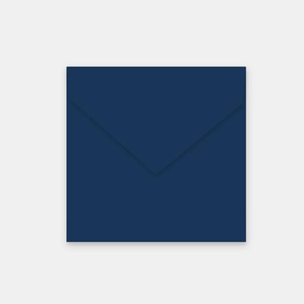 Lot de 50 enveloppes 155x155 mm velin marine