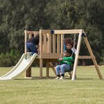 Mini Aire de jeux - Toboggan Crème - Timo