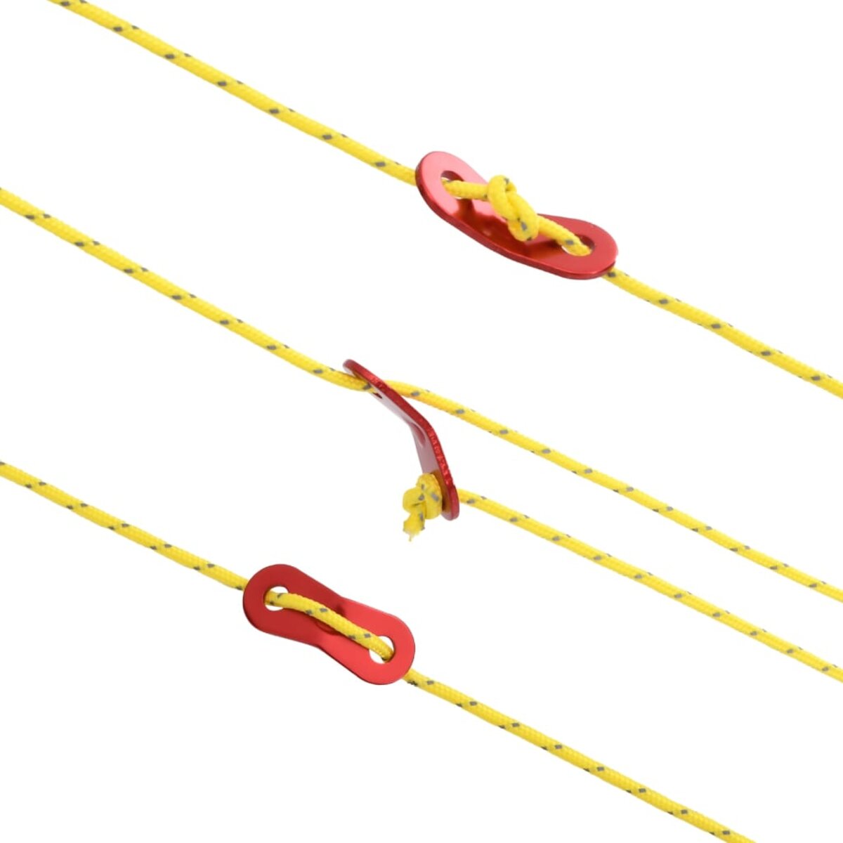 Corde De Haubanage Avec Poulie à Cliquet - 5 M, Réglable, Pour Tente, Auvent, Camping