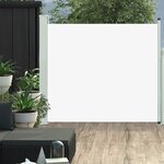 vidaXL Auvent latéral rétractable de patio 100x300 cm Crème