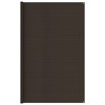 vidaXL Tapis de tente 300x600 cm Marron