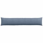 vidaXL Coussins de canapé 2 Pièces Bleu 200 x 40 cm
