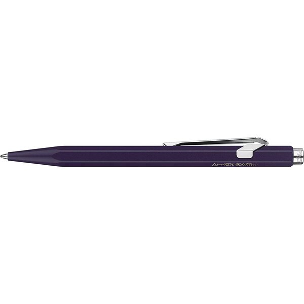 Stylo à bille 849  violet foncé caran d'ache