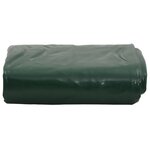 vidaXL Bâche vert Ø 2 4 m 650 g/m²