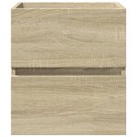 vidaXL Armoire d'évier Chêne sonoma 41x38 5x45 cm Bois d’ingénierie