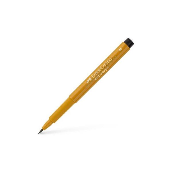 Feutre Pitt Artist Pen Brush vert doré FABER-CASTELL