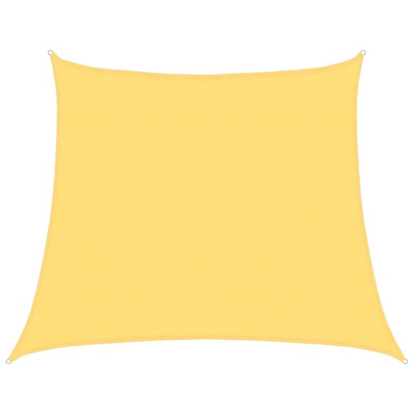 vidaXL Voile d'ombrage 160 g/m² Beige 4/5x4 m PEHD