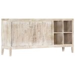 vidaXL Buffet 160x40x76 cm Bois massif de manguier