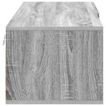 vidaXL Cabinet en Bois avec tiroir Gris Sonoma 100 5 x 39 x 30 cm