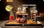 Monnaie BURGER 1/1000 Oz Or 12$ Liberia 2026 (PRÉCOMMANDE)