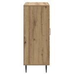 vidaXL Buffet Chêne artisanal 66 x 34 5 x 89 5 cm Bois d'ingénierie