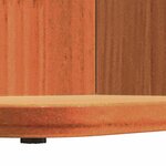 vidaXL Table basse Marron cire 80 x 39 5 x 33 5 cm Bois massif en pin