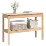 vidaXL Table console 110x40x75 cm Bois massif de pin