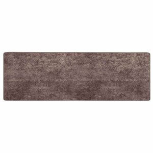 vidaXL Coureur de Tapis MARSA Gris 80 x 250 cm Polyester et PVC