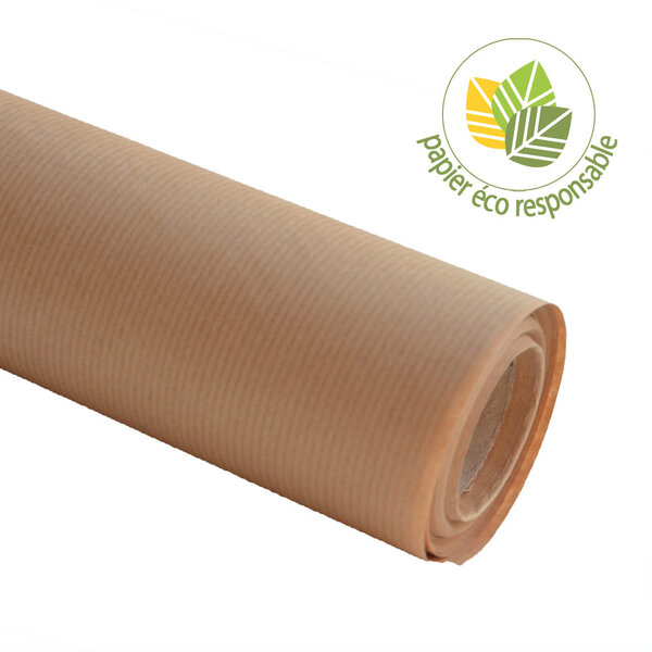 Papier Cadeau Kraft Naturel 25 mètre