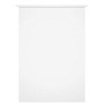 vidaXL Bureau Blanc brillant 100x55x75 cm Bois d'ingénierie