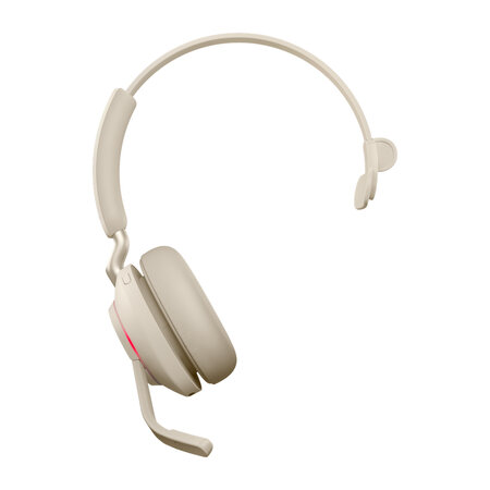 Jabra evolve2 65 mono ms blanc + link 380c