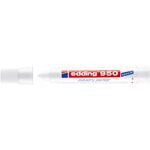 Marqueur Spécial Industrie 950 Blanc Pointe Ronde Large 10 mm EDDING