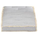 vidaXL Coussin de canapé palette Gris 73x40x7 cm