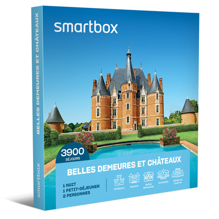 SMARTBOX - Coffret Cadeau Belles demeures et châteaux -  Séjour