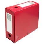 Boite De Classement À Pression Dos 100mm Polypropylène 7/10e Opaque - A4 - Rouge - X 10 - Exacompta