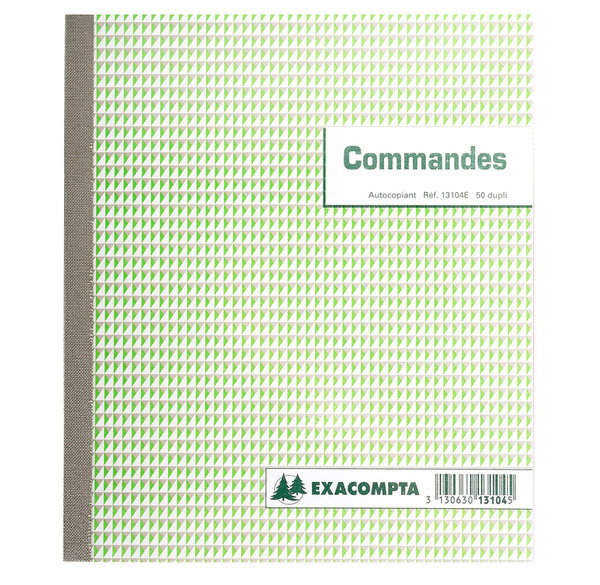 Manifold Commandes 210 x 180 mm 50 feuillets dupli x 10 EXACOMPTA
