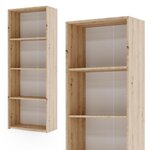 Bibliothèque Loni 160 x 60 cm - chêne artisan  étagère ouverte