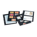 Recharges noires Optima à 3 bandes pour carnets  petits blocs.