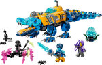 LEGO Dreamzzz 71512 - Sous-marin crocodile transformable 2-en-1  1 107 pièces  dès 8 ans