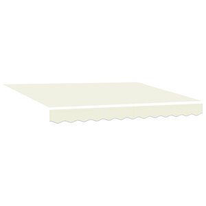 vidaXL Store rétractable automatique crème 300x250 cm