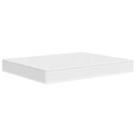 vidaXL Matelas à ressorts ensachés dureté moyenne 160x200 cm