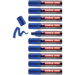 Marqueur Permanent 390 bleu 4-12 mm x 10 EDDING