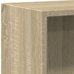vidaXL Bibliothèque Chêne sonoma 40x24x75 cm Bois d'ingénierie