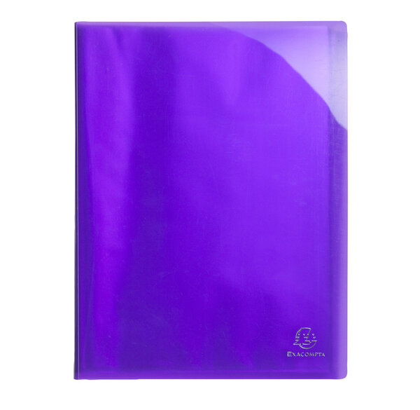 Protège-documents en polypropylène semi rigide iderama pp 80 vues - a4 - x 12 - exacompta
