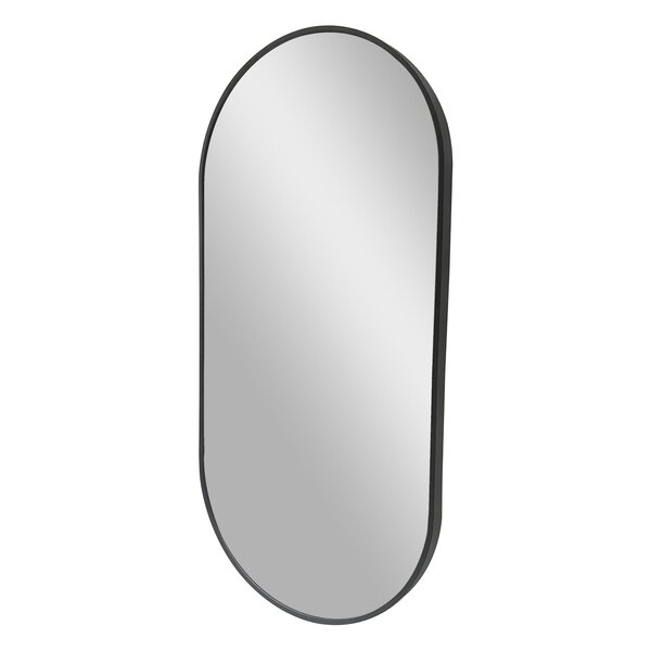 Miroir mural elliptique 40 x 80 cm noir 03_0007899
