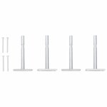 vidaXL Étagères à tiroirs murales 2 Pièces chêne 40x23 5x10 cm MDF