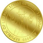 Monnaie MAFIA 1/1000 Oz Or 12$ Liberia 2026 (PRÉCOMMANDE)