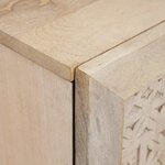 vidaXL Cabinet de salle de bain avec stockage Blanc 38 x 33 x 48 cm