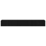 vidaXL Ensemble meuble TV 3 Pièces Chêne noir 80 x 30 x 30 cm