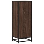 vidaXL Bibliothèque chêne marron 40x35x107 5 cm bois d'ingénierie