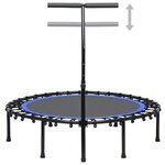 vidaXL Trampoline de fitness avec poignée 122 cm