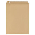 Pochette jumbo kraft brune auto-adhésive sans fenêtre  375x450 mm