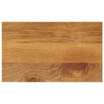 vidaXL Dessus de table 40x30x2 5 cm rectangulaire bois massif manguier