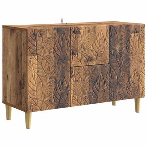 vidaXL Buffet Bois ancien 89 x 34 5 x 60 cm Bois d'ingénierie