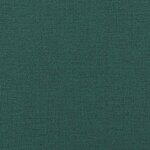 vidaXL Canapé 2 Pièces Vert foncé 139 x 78 x 80 cm tissu