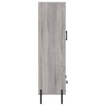vidaXL Buffet haut sonoma gris 69 5x31x115 cm bois d'ingénierie