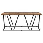 vidaXL Table basse Bois Ancien 100 x 50 x 40 cm