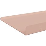 vidaXL Étagère flottante 4 Pièces Rose 30 x 18 x 2 5 cm Acier